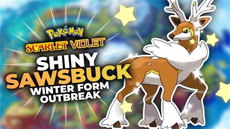 sawsbuck smogon|shiny winter sawsbuck.